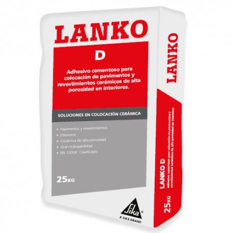 Adhesivo cementoso Sika Lanko D 25Kg