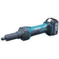 AMOLADORA RECTA BATERIA MAKITA BGD800RFE 18V (3.0Ah) PINZA 6M/M