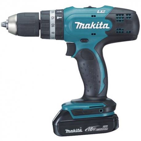 TALADRO PERCUTOR COMBINADO MAKITA BHP453RHE3 18V (1.3Ah)