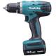 TALADRO ATORNILLADOR MAKITA DF347DWE3 14,4V (1.1Ah)