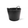 Capazo plástico Rubí Negro de 25 litros