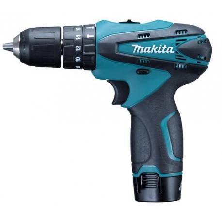 TALADRO PERCUTOR COMBINADO MAKITA HP330DWE 10.8V (1.3Ah)