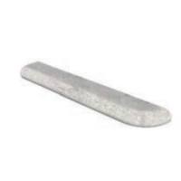 Gres porcelánico Tapa lateral fiorentina XL izquierda Piedra blanca GRESMANC