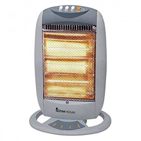 Radiador halógeno 1200 W oscilante