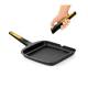 Grill liso aluminio fundido Fast Click 28 cm