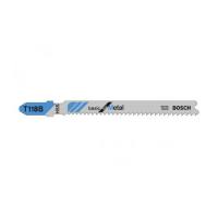 Hoja para sierra de calar Bosch HSS Basic T118 B chapas semigruesas 3 unidades
