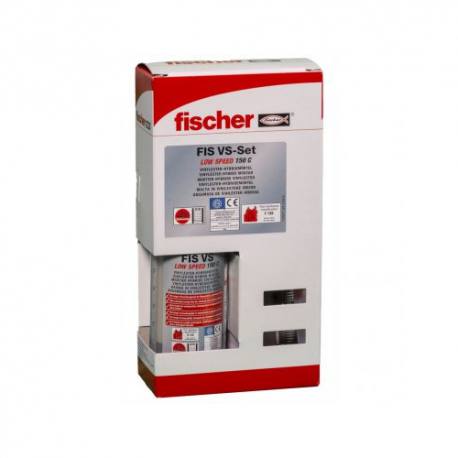 Anclaje químico Fischer FIS VS 150 C Set