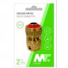 Conector rápido latón con stop manguera 19 MM