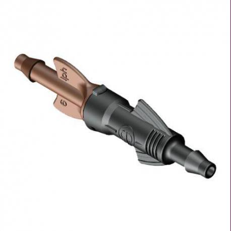 Gotero interlinea regulable 0-6 L/H 10 unidades
