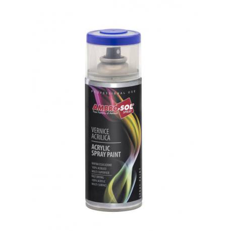 Pintura acríclica negro mate 400ML RAL9005