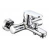 Grifo baño ducha monomando cromado serie Bidasoa