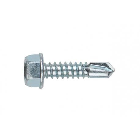 Tornillo broca DIN 7504 hexagonal sin arandela