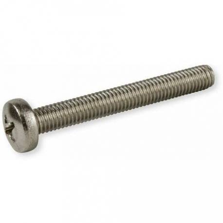 Tornillo DIN 7985 zincado caebza alomada