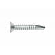 Tornillo broca DIN 7504 cabeza plana