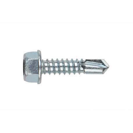 Tornillo broca DIN 7504 hexagonal sin arandela