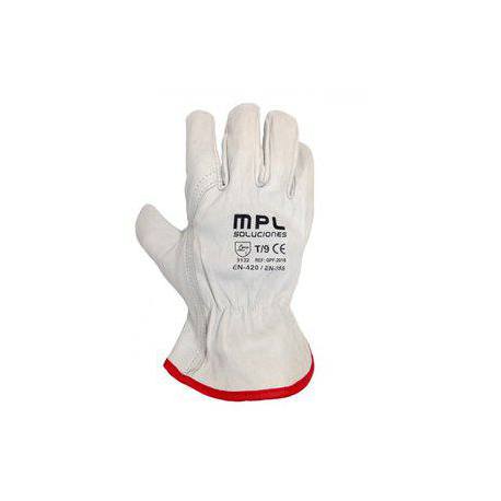 Guantes de flor de vacuno reforzado Caja de 12 uds