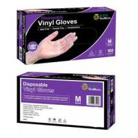 Guantes de vinilo sin polvo Caja de 100 uds