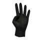 Guantes de nitrilo negro Polvo Extreme Caja de 100 uds Talla S