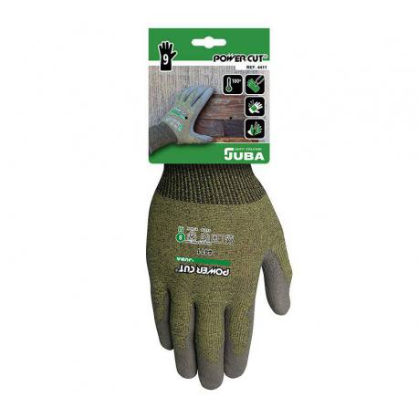 Guante de fibra y rugoso en la palma Juba