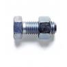 Tornillo estante 8x16 zinc con tuerca DIN 931-934