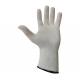 Guante de nylon sin costuras blanco 12 pares