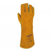 Guante para soldador serraje naranja Kevlar