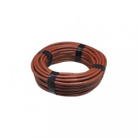 Tubería micro 6 mm con goteros cada 0.15 M 15 M