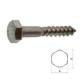 Tornillo barraquero Hispanox Din 571