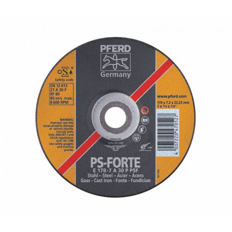 Disco de desbaste E125-7 A30 PPSF PFERD