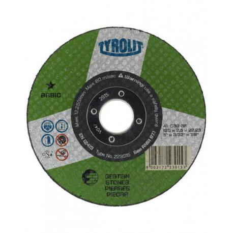 Disco de corte piedra 115X2,5X22,2 basic