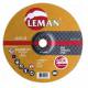 Disco de corte inox Leman 125X1.6X22.2
