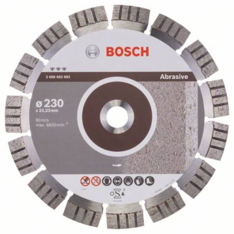 Disco dediamante Bosch Asfalto 230x2,4x15