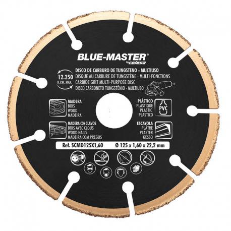 Disco de sierra multiuso 125x1,6x22MM Bluemaster
