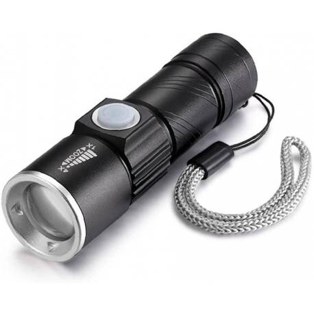 Linterna recargable USB 3W
