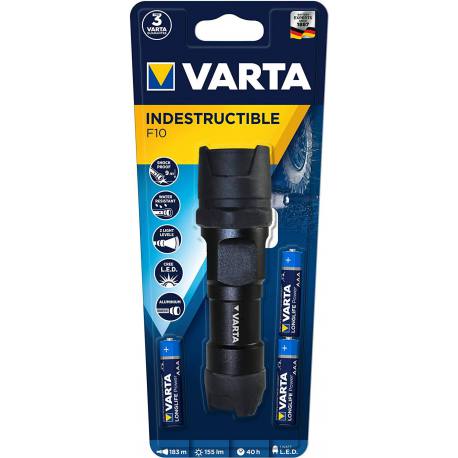 Linterna Varta Indestructible F10 Pro Led 6W 300LM