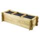 Huerto Urbano de madera Geotextil 190 L 140 x 40 x 60 cm