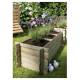 Huerto Urbano de madera Geotextil 190 L 140 x 40 x 60 cm