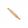Rodillo de madera para amasar pasta 40x5 CM Artema