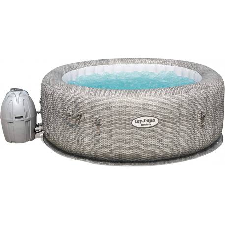 Jacuzzi hinchable redondo Bestway Lay- Z-Spa con depuradora