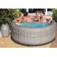 Jacuzzi hinchable redondo Bestway Lay- Z-Spa con depuradora