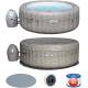 Jacuzzi hinchable redondo Bestway Lay- Z-Spa con depuradora