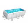 Piscina desmontable rectangular Power Steel 412 x 201 x 122 cm