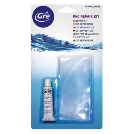 Kit reparador de PVC para piscina