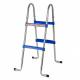 Escalera tijera para piscina 98 cm 2 peldaños