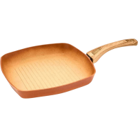 Grill rayas 28 cm Aluminio Terracota