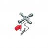 Llave de cabinas de control gas, agua, electricidad Knipex