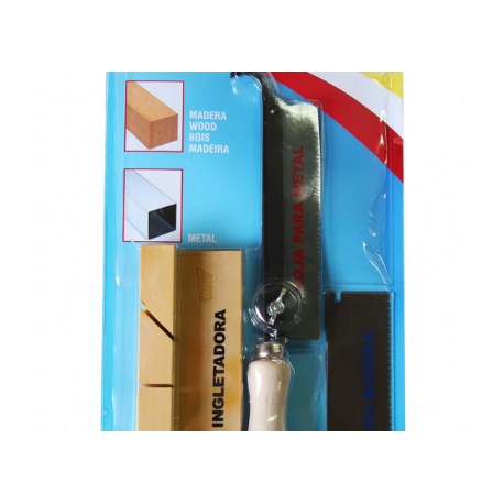 Kit para maquetista con serrucho y guía