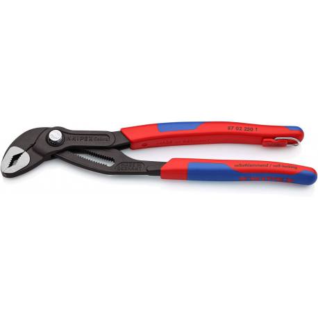 Tenaza Knipex bomba de agua Cobra con anilla de seguridad