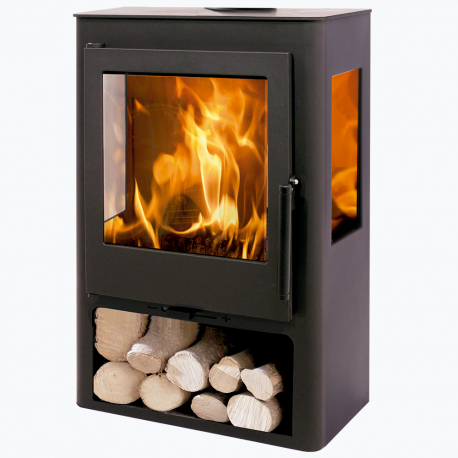 Estufa de leña Panadero Ecodesign Coral 5,5 kW