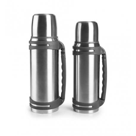 Termo de acero inoxidable con asa Ibili doble pared